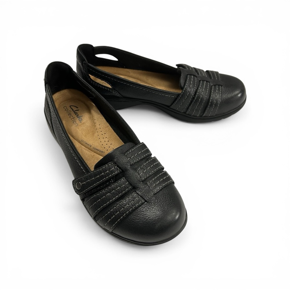 Clarks Collection Carleigh Eliza Women's Flat Loafers Size 8